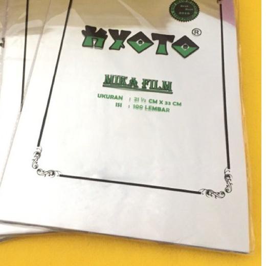

Quality Control✅MIKA JILID Bening FOLIO / A4 (pack)|KD9