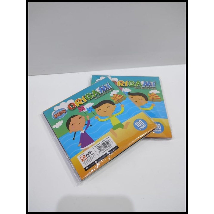

Kertas Origami Kecil Isi 100 Lembar Sidu / Kertas Lipat Kecil 12X12
