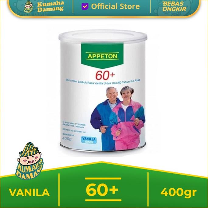 

[ COD ] Appeton 60+ Vanila 400 gram Vanilla