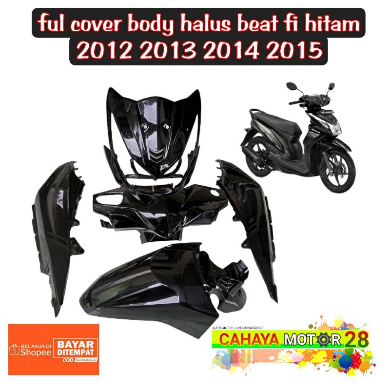 COD - Full Body Bodi Halus Beat FI 2013 2014 2015 Hitam Full Set Polos TERLARIS / TERMURAH