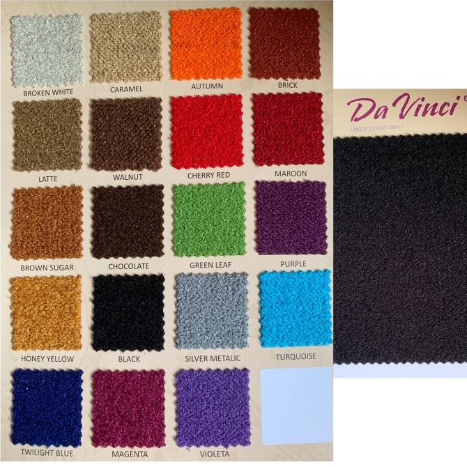 REGENCY DA VINCI Interior Fabric Sofa - Apparel, Sofa, Kain Davinci