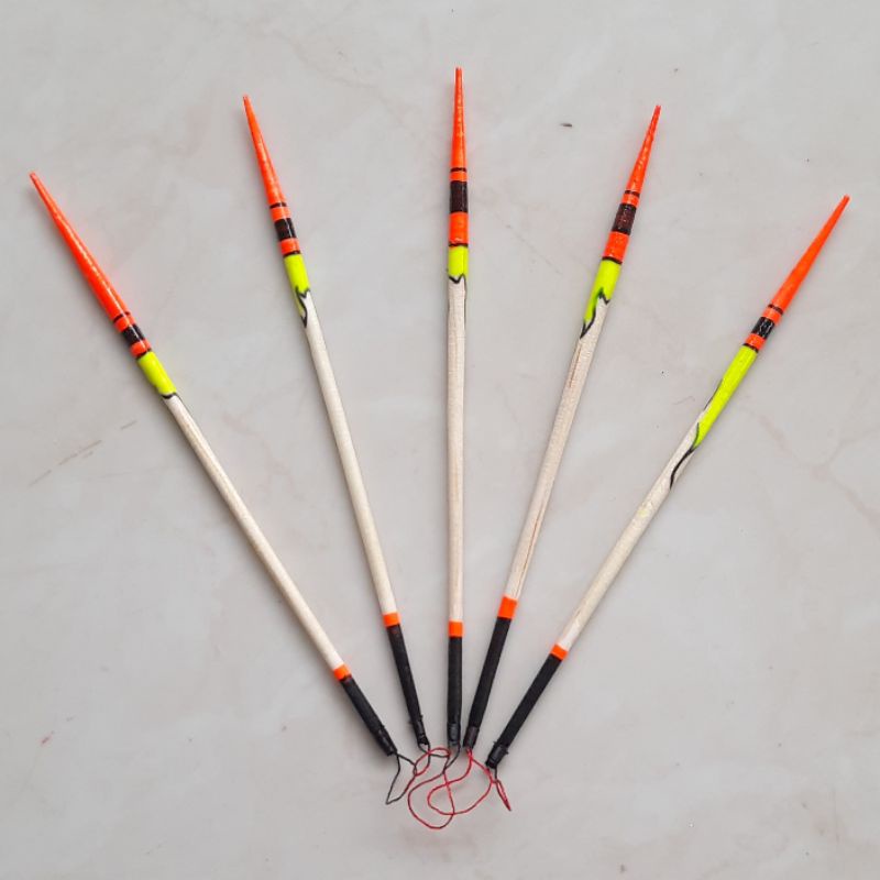 Pelampung pancing jarum motif 12 cm