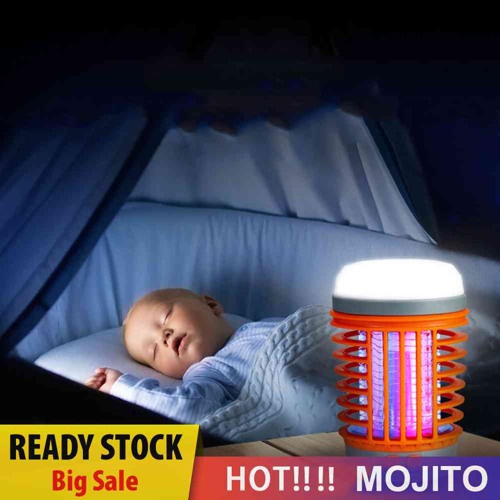 Lampu Senter LED Tenaga Surya Anti Nyamuk / Lalat / Serangga Untuk Tenda Camping