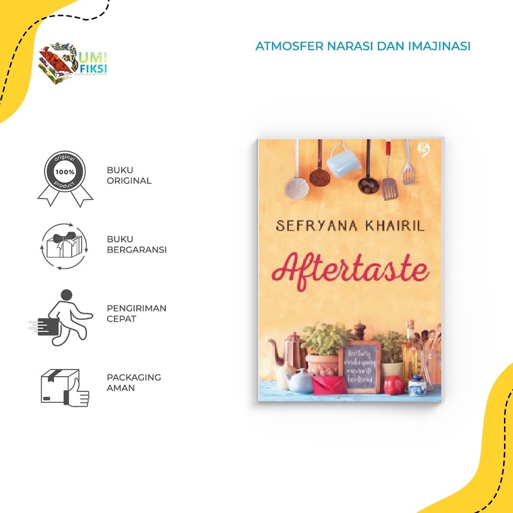 [SALE] NOVEL OBRAL - AFTERTASTE - SEFRYANA KHAIRIL
