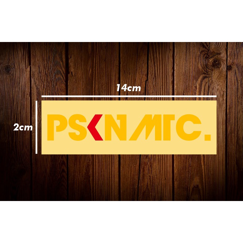 STIKER GAMBAR PSKNMTC UKURAN 2X14 & HOLOGRAM PSKNMTC UKURAN 3,5 X15 CM | MURAH MERIAH