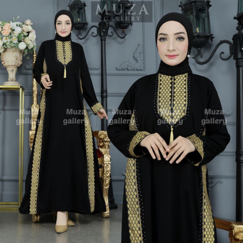 MUZA ABAYA HITAM NAMIRA (BUSUI)