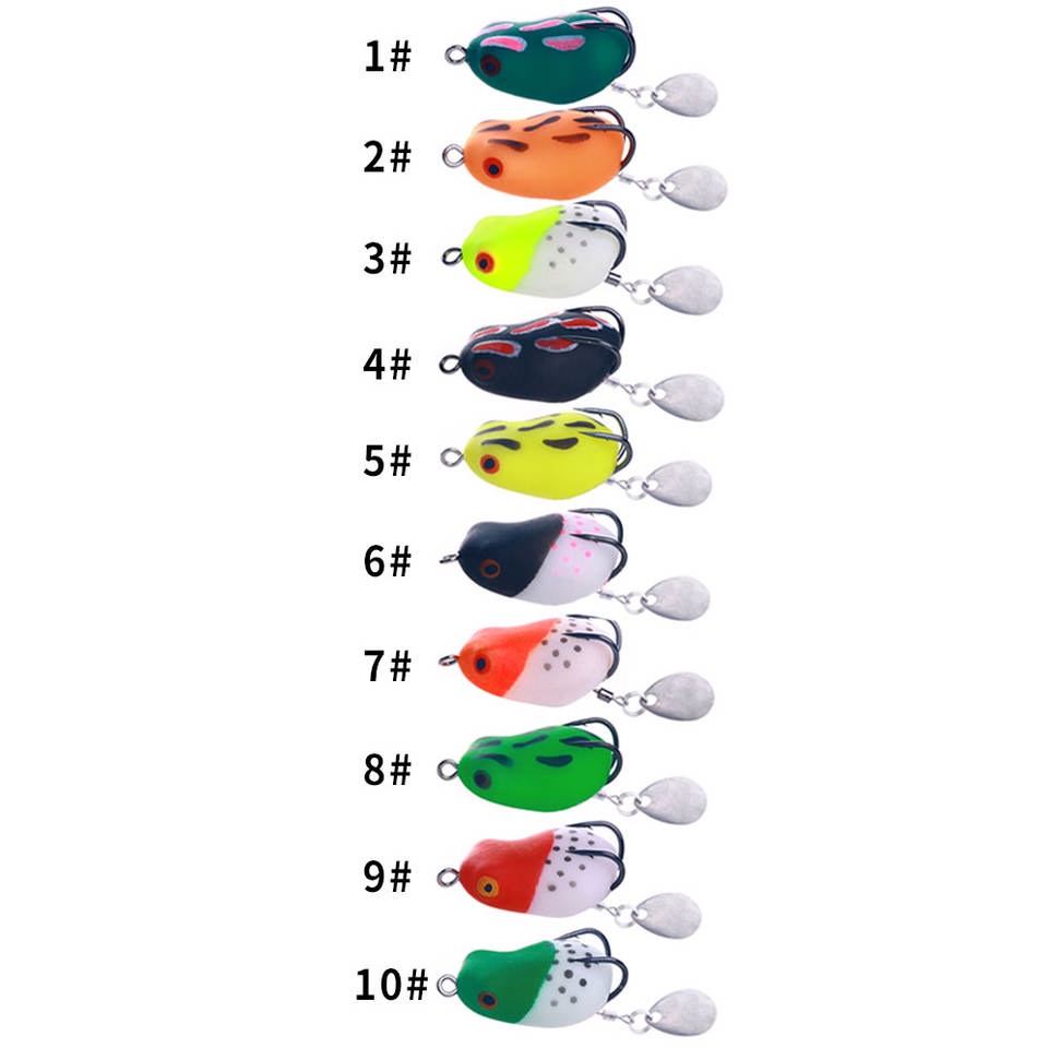 UMPAN PANCING SOFTFROG 3CM 4.2G MODEL (FO063) TERSEDIA 10 WARNA