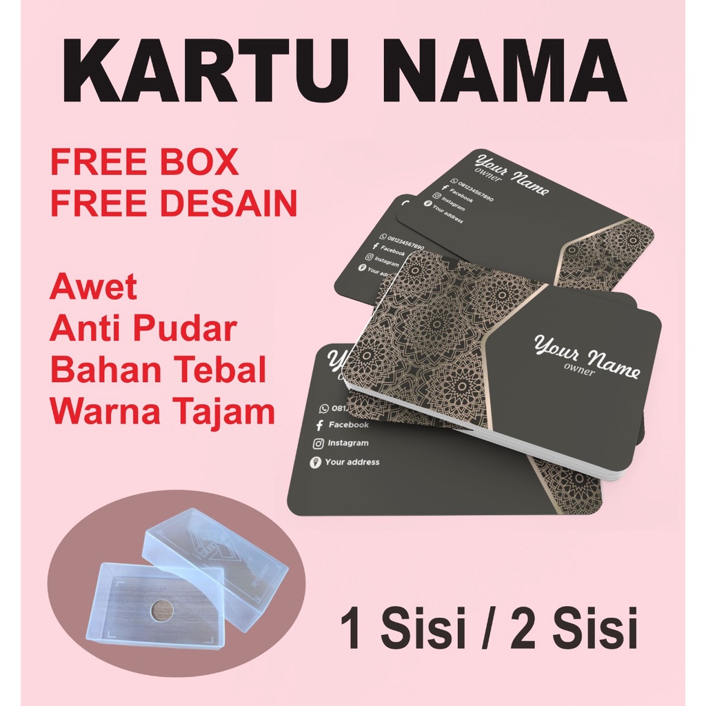 

KARTU NAMA MURAH FREE DESAIN