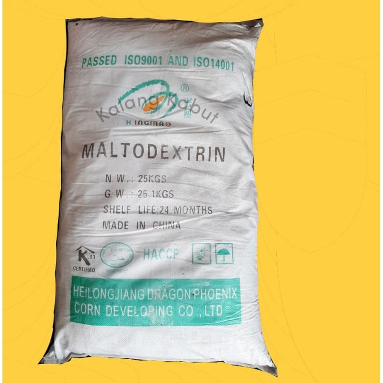 

Maltodextrine - maltodestrin - Dextrin DE 10-12 / 25 kg