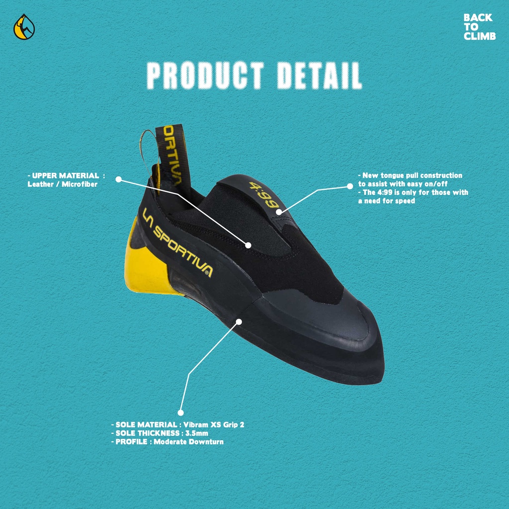 Sepatu Panjat Tebing La Sportiva Cobra 4.99 Climbing Shoes