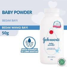 Johnsons Baby Powder 50gr ORIGINAL-BPOM