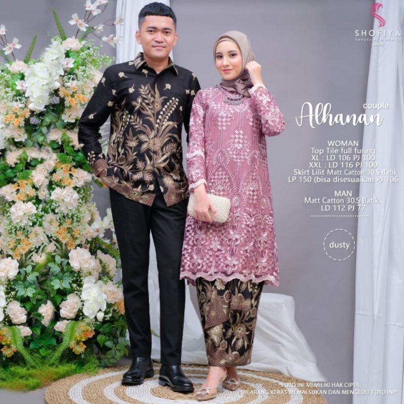 COUPLE ALHANAN//COUPLE BATIK//HANDARA77