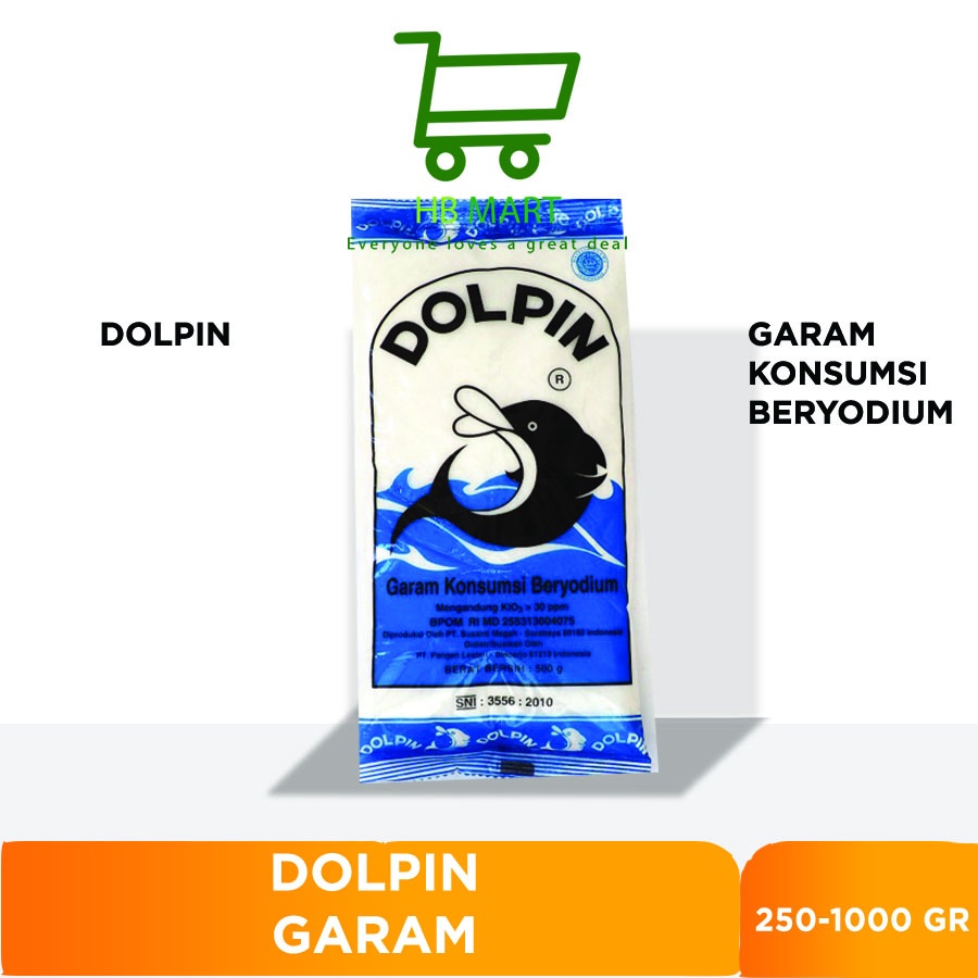 

DOLPIN GARAM MEJA 500GR