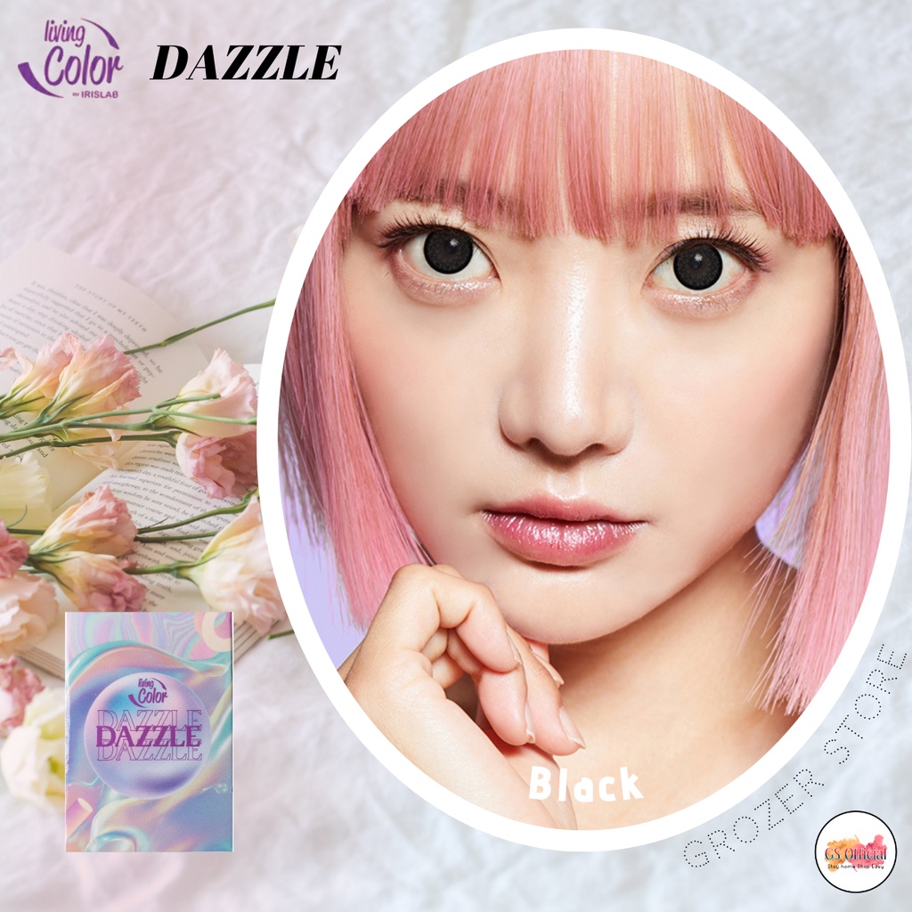 SOFTLENS LIVING COLOR - DAZZLE MINUS - 0.50 S.D - 2.75 | DIA 14,2 MM