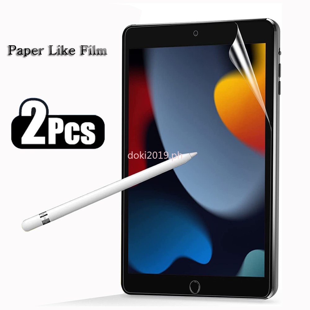 (2 Packs) Paper Like Screen Protector For iPad 10.2 2019 2020 2021 Anti Glare Matte Film For iPad 7th 8th 9th Generation