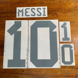 Original 2022 Argentina Home Nameset Messi Utk Jersey 38