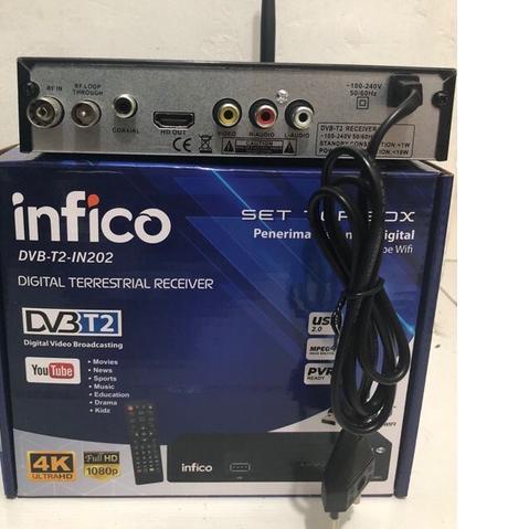 FREE ONGKIRSTB receiver TV digital free dongle wifi set top box infico DVB T2|SQ7