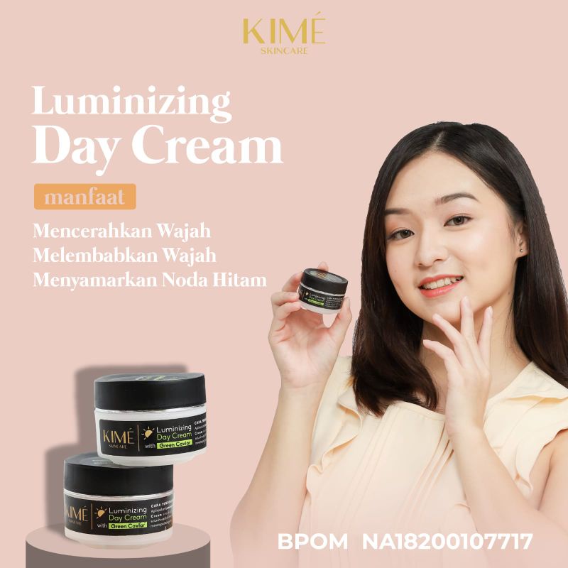 KIME DAY CREAM CREAM SIANG [ KEMASAN BARU ]