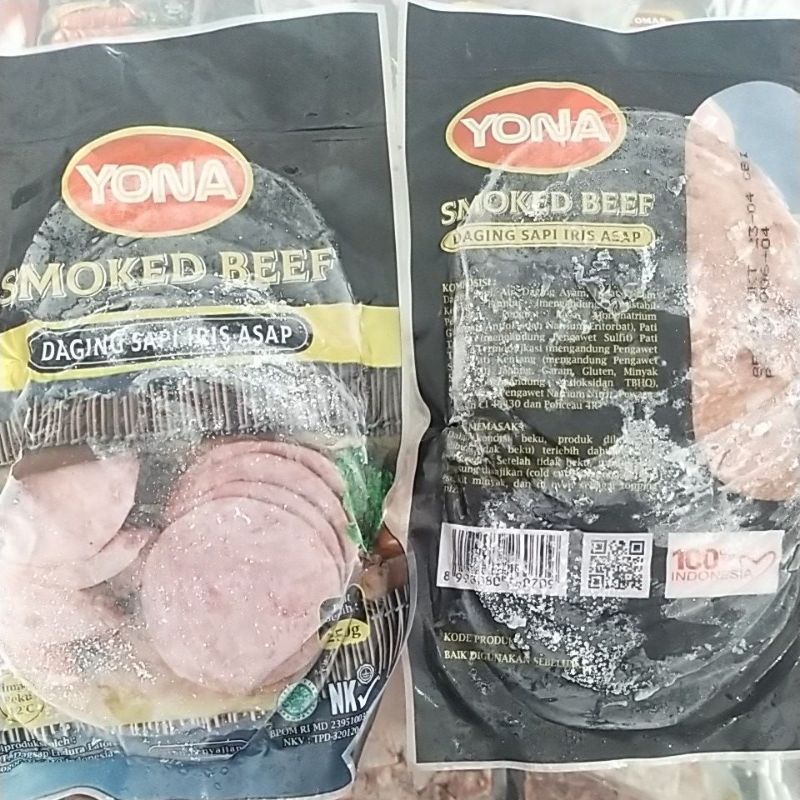 

Yona Smoked Beef isi 10 250gr