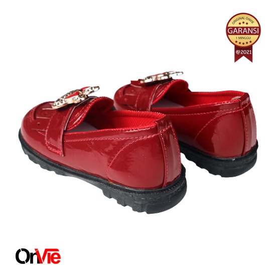 Sepatu Domart Anak Sepatu Loafers Anak Manik Import Kelinci / Sepatu Formal Slipon Anak