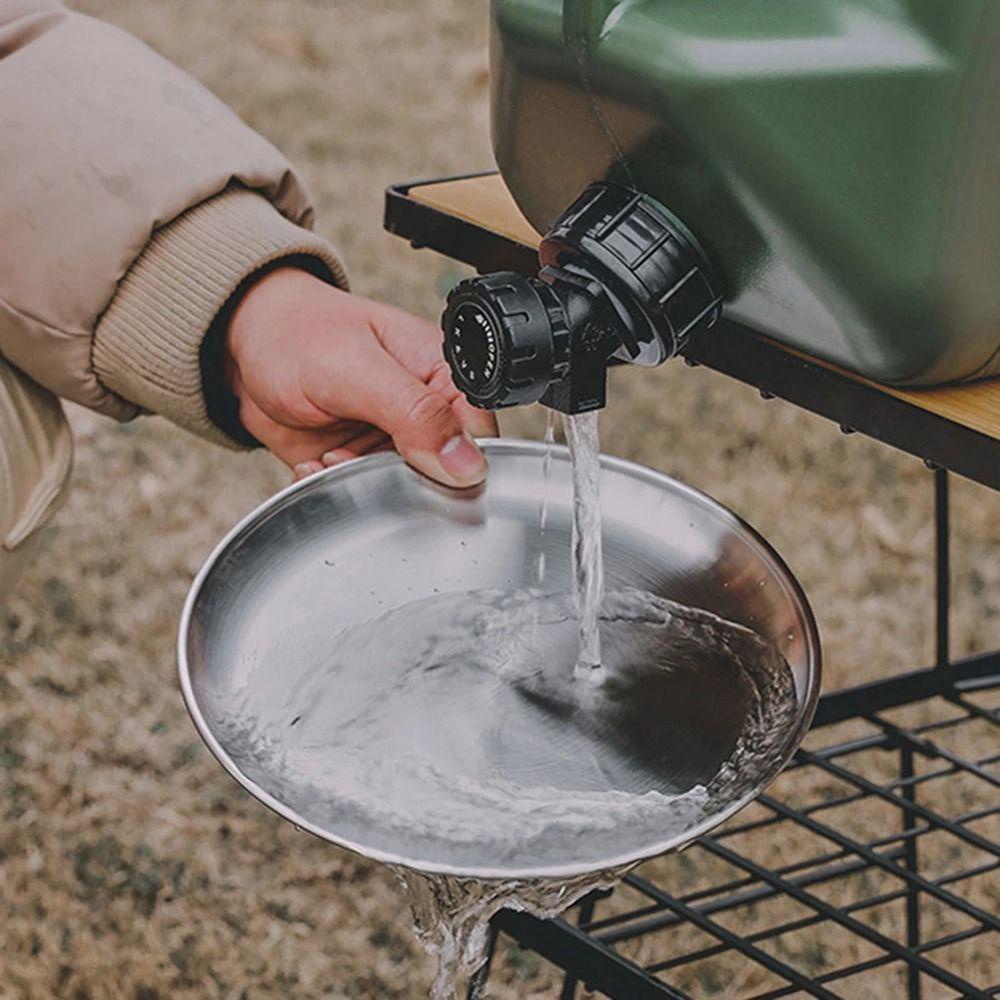 Lanfy Piring Camping Stainless Steel Wadah Makanan Peralatan Masak Berkemah Food Dish Aksesoris Masak Peralatan Makan