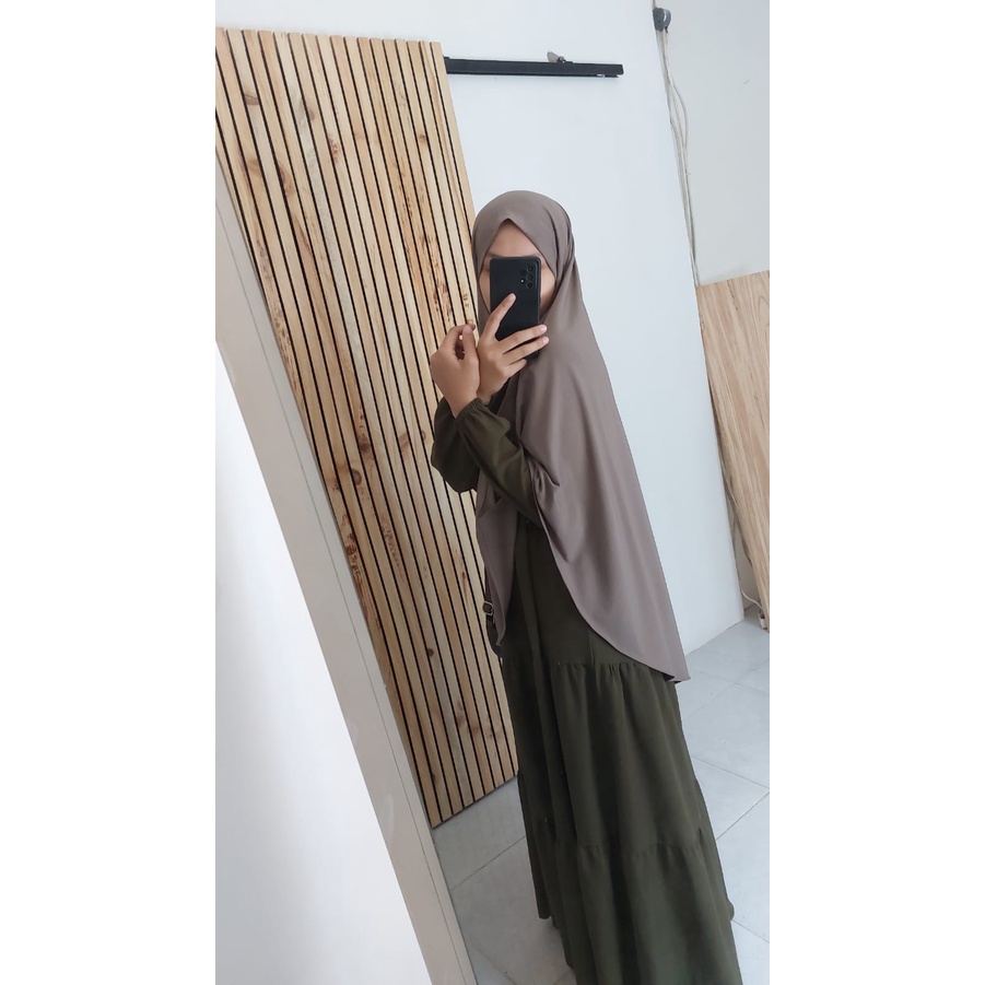 [FREE BROS] Premium Hijab syari jumbo menutup dada Kerudung syari murah jilbab syari Khimar Malay In