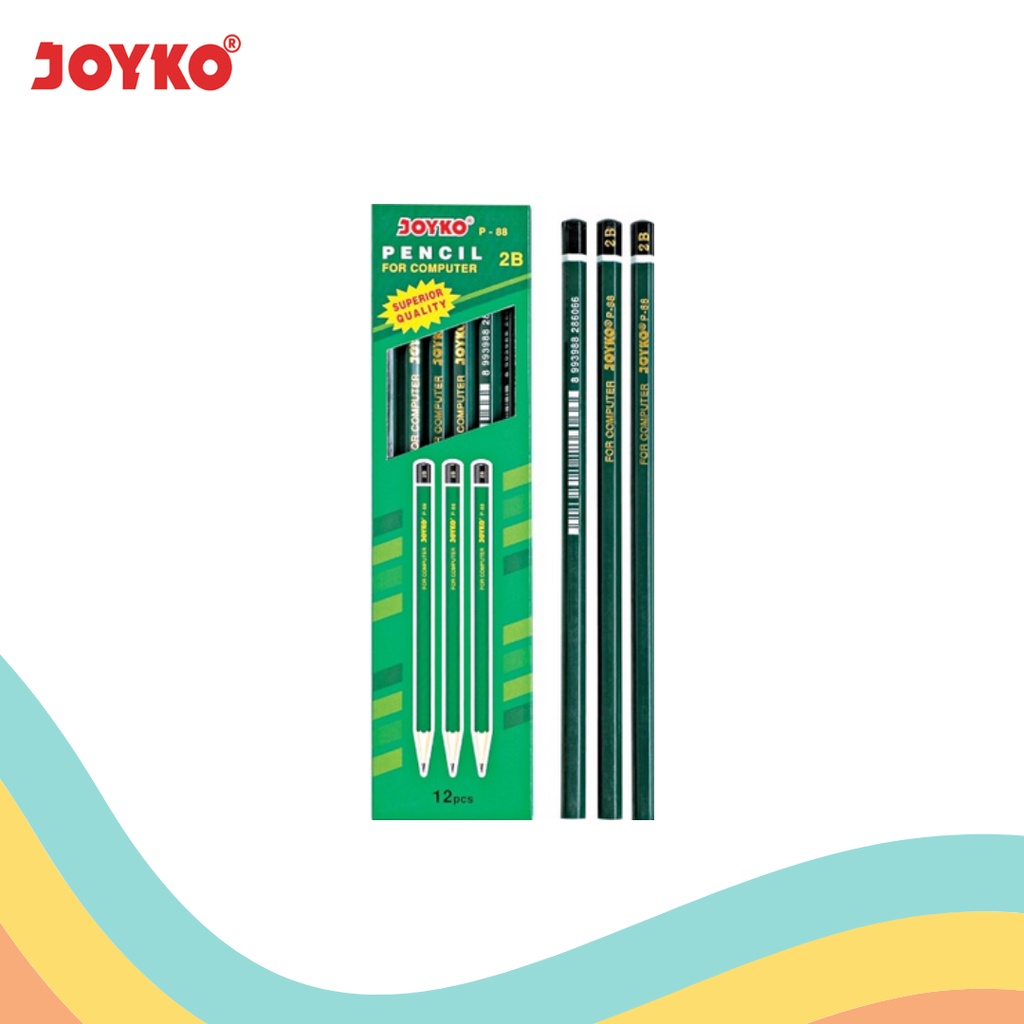 

PENSIL 2B JOYKO P-88 (12 PCS)
