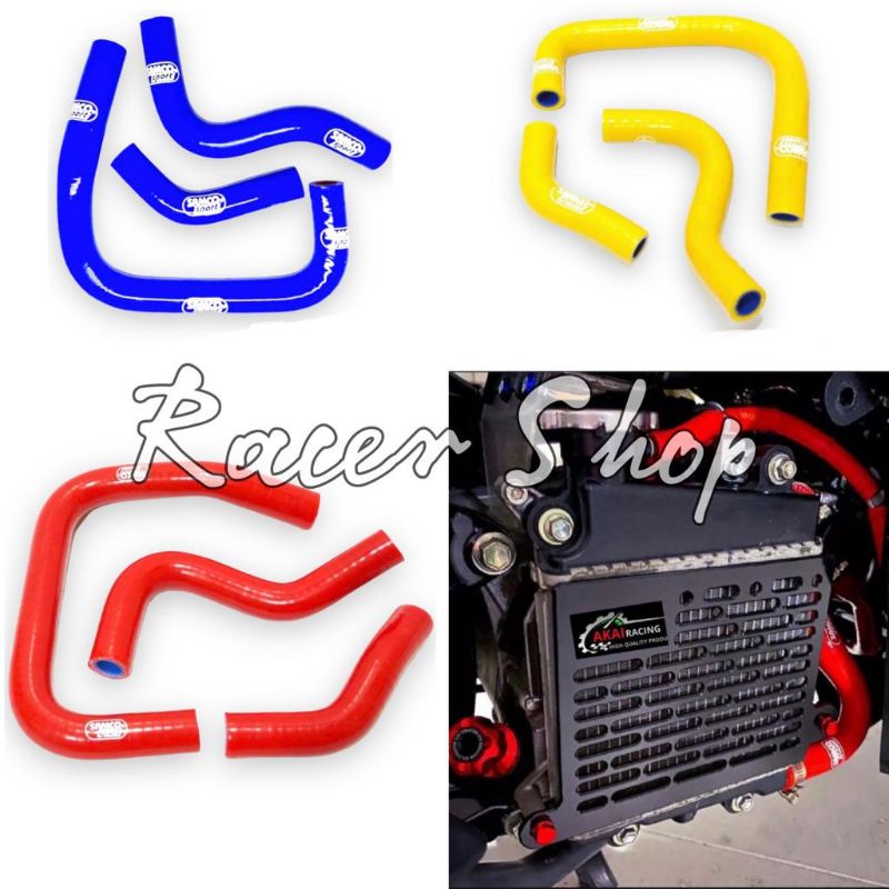 Selang Samco Ori Selang Radiator Nmax Old/New Lexi Aerox Old/New PCX150 ADV150 Vario150