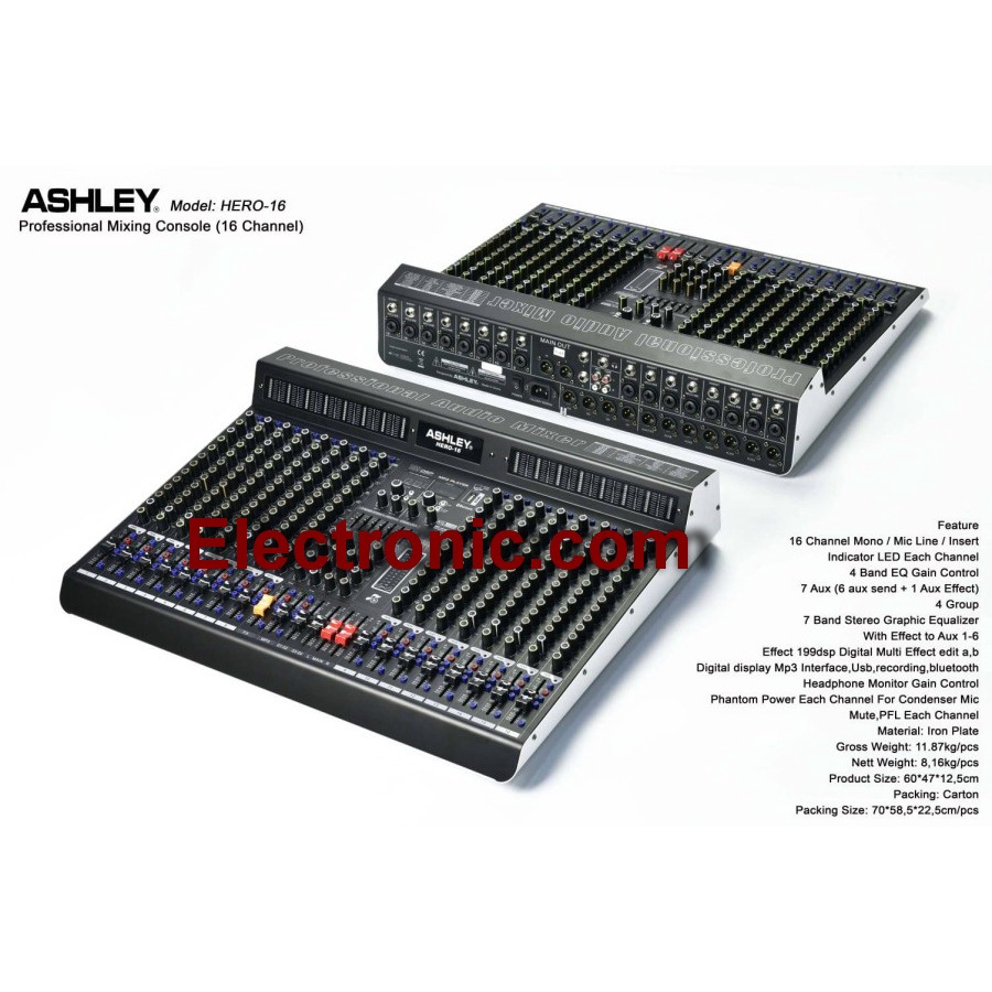 mixer ashley hero16 hero 16 original