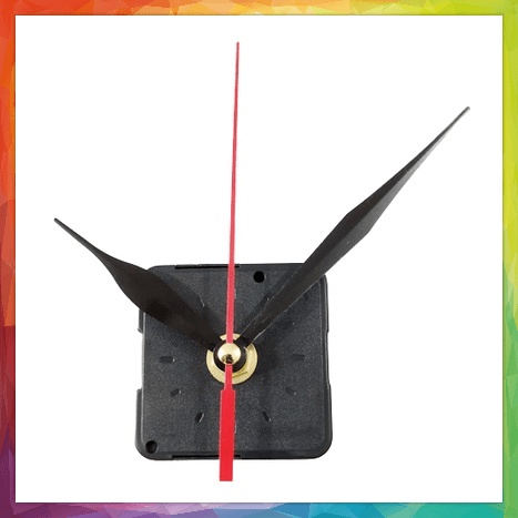 MESIN JAM DINDING SET JARUM JAM MODEL GANTUNG / MESIN JAM DINDING DETAK / MESIN JAM DINDING QUARTZ /