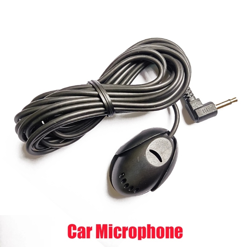 Cre MIC Perekat 3.5mm Stereo Mikrofon Eksternal Kabel Mini Untuk MIC GPS Radio Otomatis