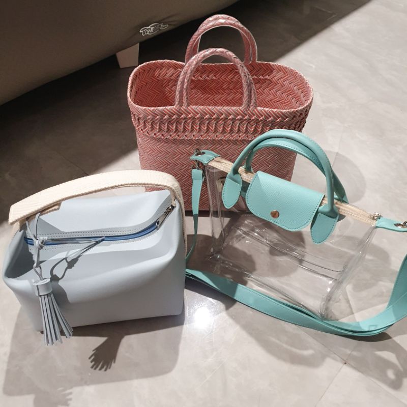 Tas Wanita Mika Anyam Lucu Unik