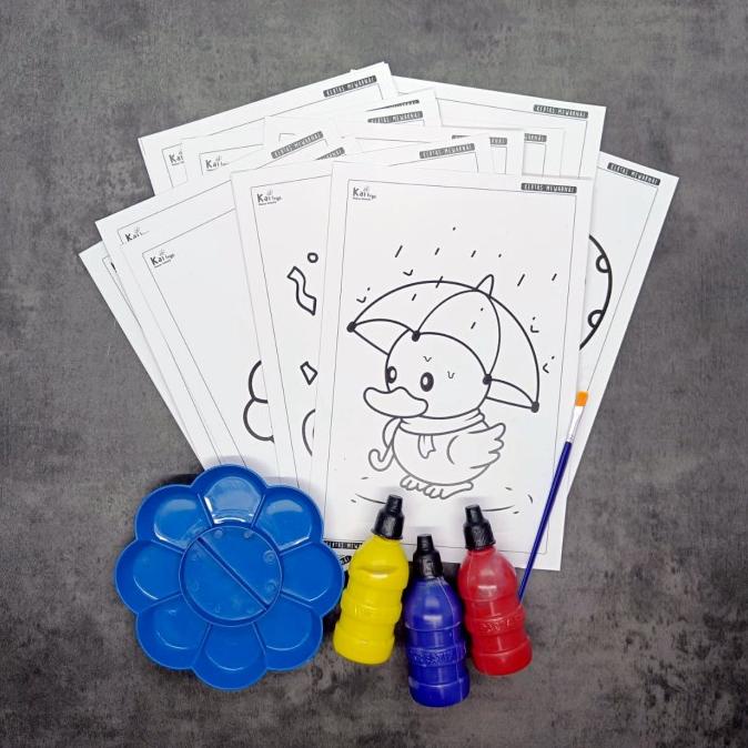

Paket Melukis 1 / Paket Melukis Anak / Painting Kit