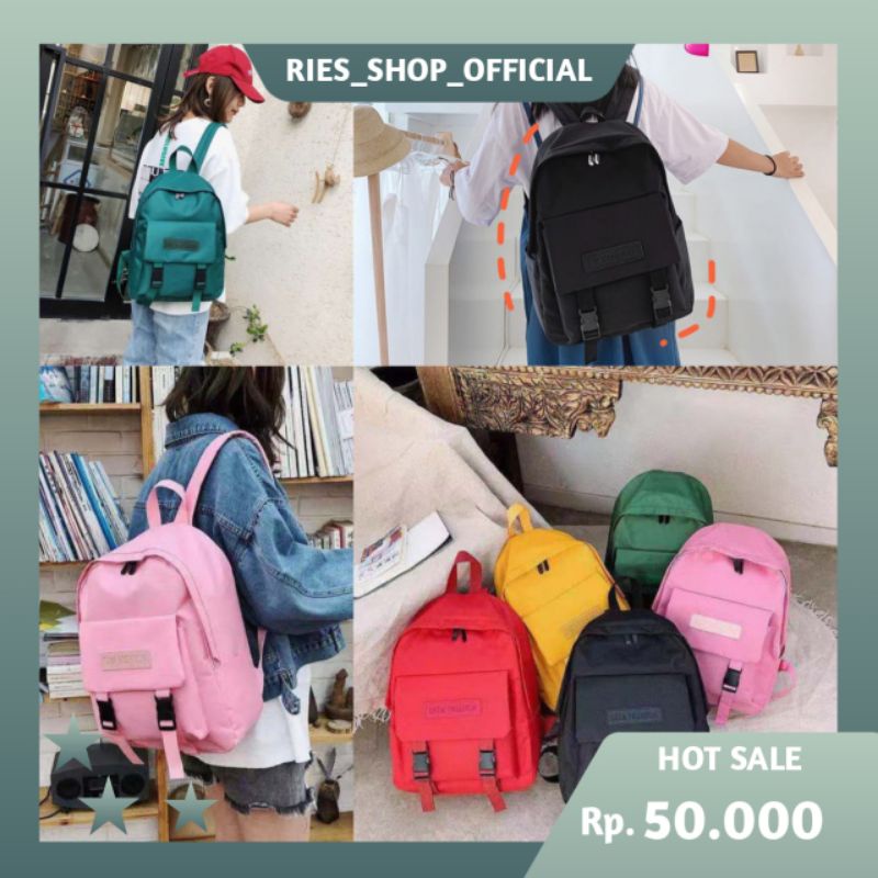 Tas Ransel Wanita Korean Style Keren