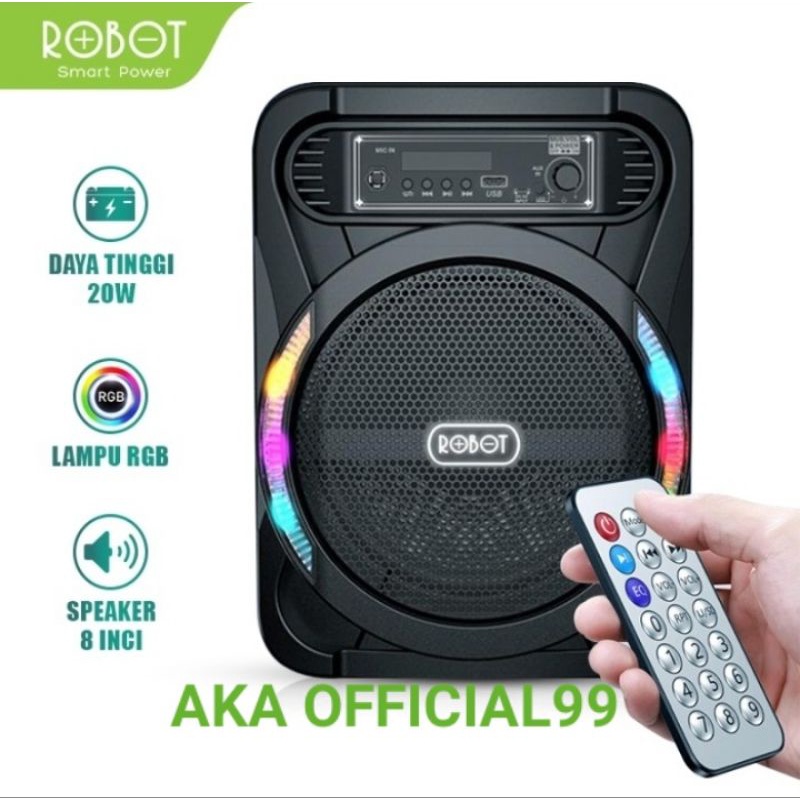 ROBOT Speaker Wireless / Speaker Bluetooth RB500 Original
