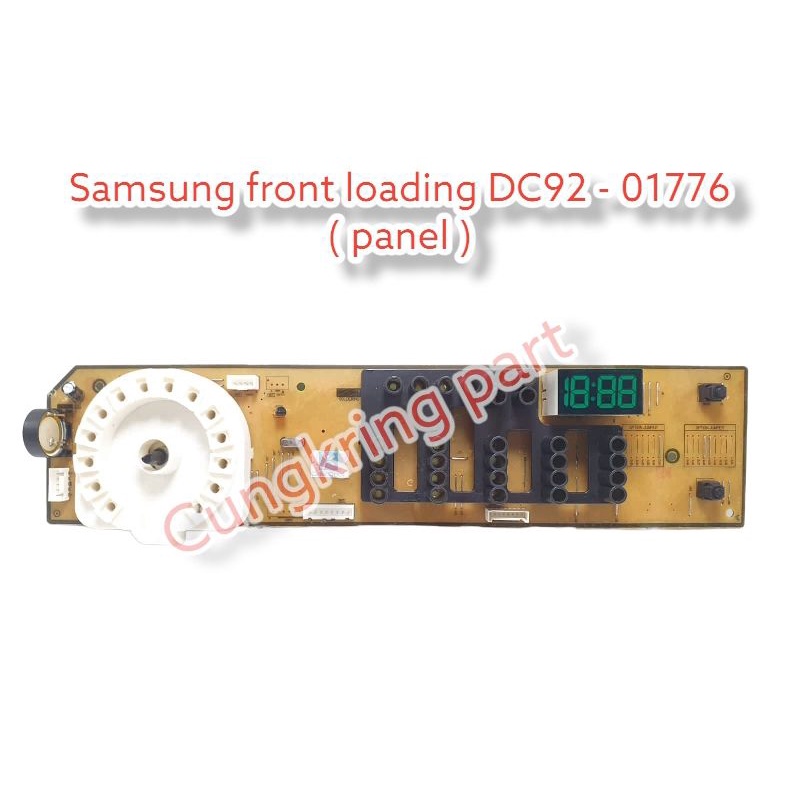 modul PCB display mesin cuci Samsung model ww65j3283 ww70j3283