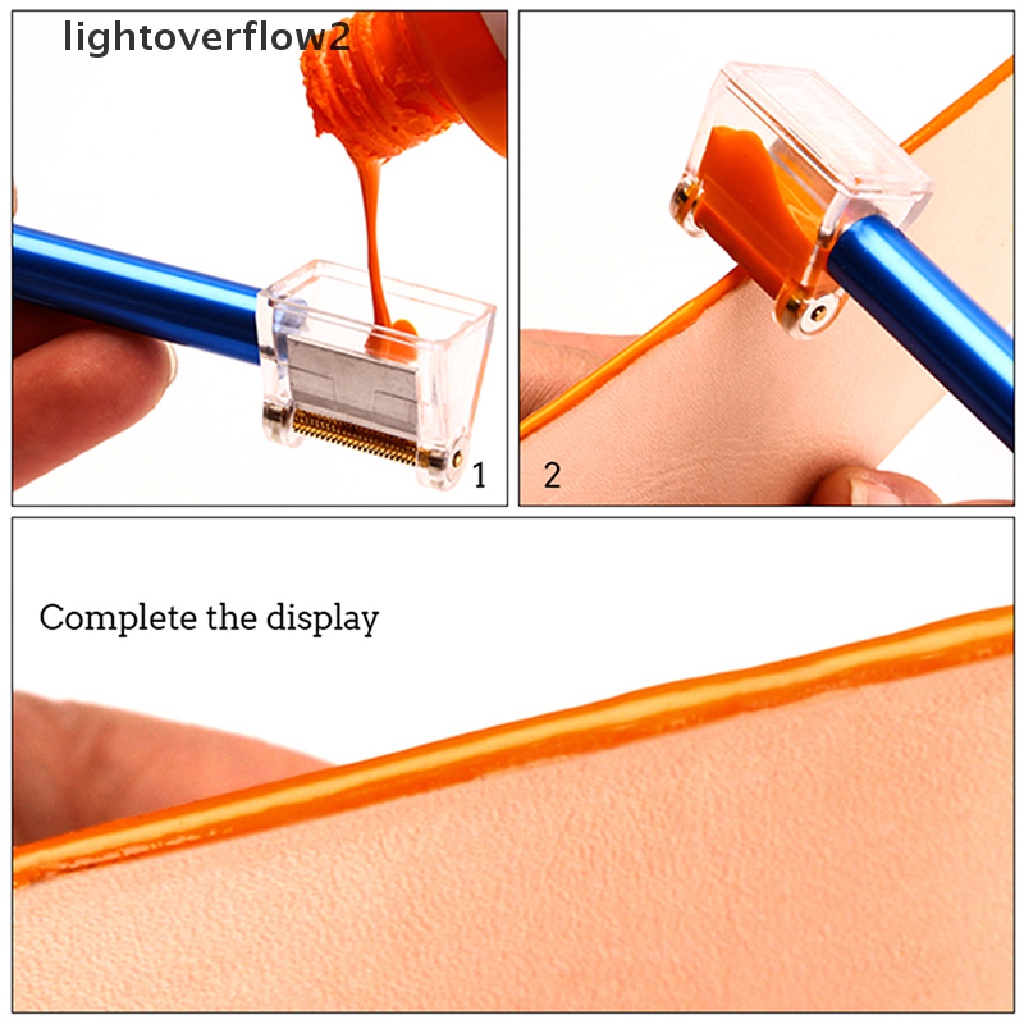 (lightoverflow2) 1pc Pena Roller Aplikator Minyak / Pewarna Kulit