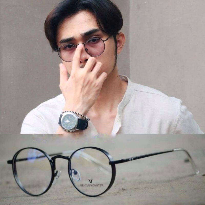 Frame Kacamata Minus Besi H 1738 Pria Wanita