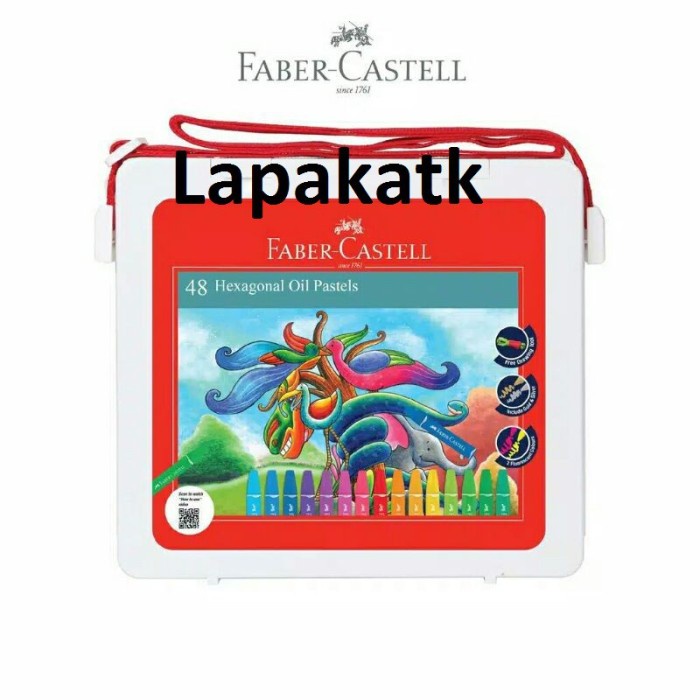 

Pastel Crayon 48 Warna Faber Castell / Oil Pastel Faber Castell 48 Warna