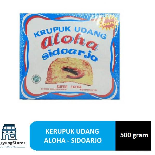 

10.10 SALE Kerupuk Udang Aloha Sidoarjo 500 gram !