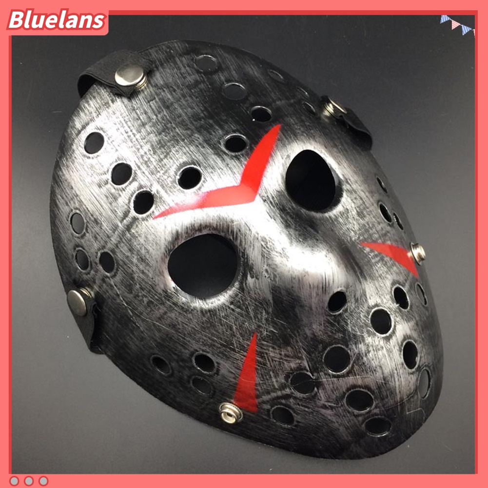 Topeng Jasons Voorhees Friday Untuk Properti Cosplay Halloween