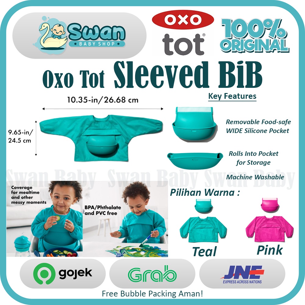 OXO Tot Sleeved Bib