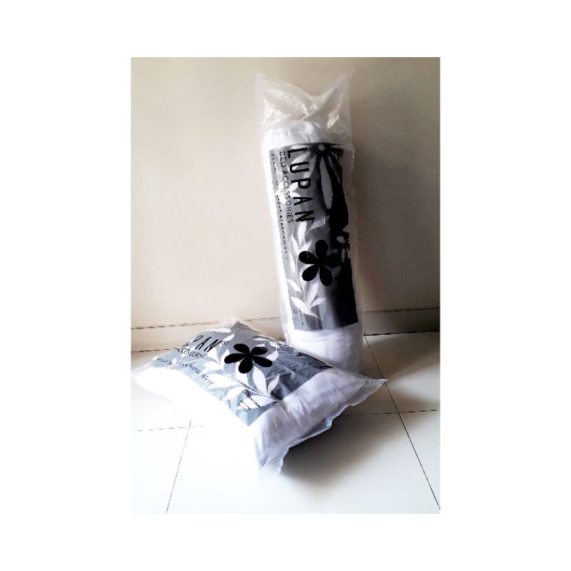 Bantal kepala dan Bantal guling LUPAN 1 pasang