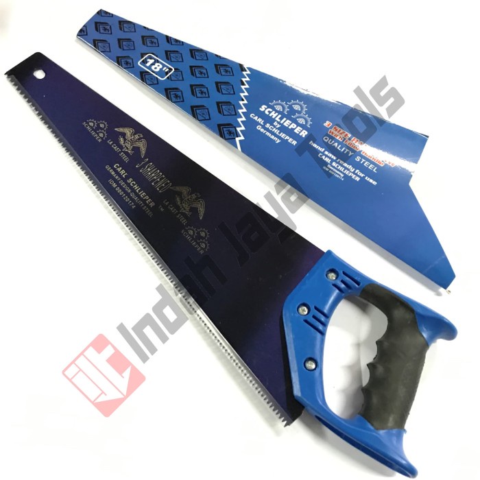 CARL SCHLIEPER Gergaji Kayu Gorok 18 Inch GAGANG KARET cap mata