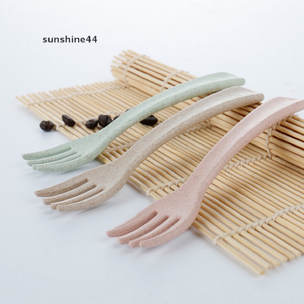 Sunshine Garpu Makan Bayi Bahan Pp Food Grade Ramah Lingkungan