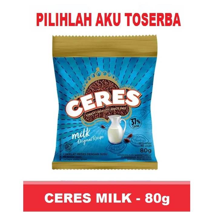 MESES CERES MILK 80 GRAM - (HARGA PER BUNGKUS)