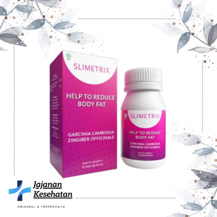 Slimetrix Resmi Bpom Pelangsing Herbal Slimetrix Asli Original