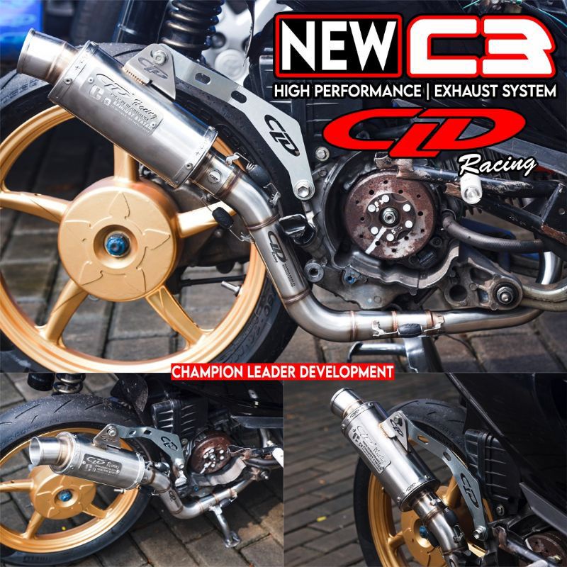 NEW C3 BULAT  CLD RACING BEAT MIO GENIO SCOOPY MIO M3
