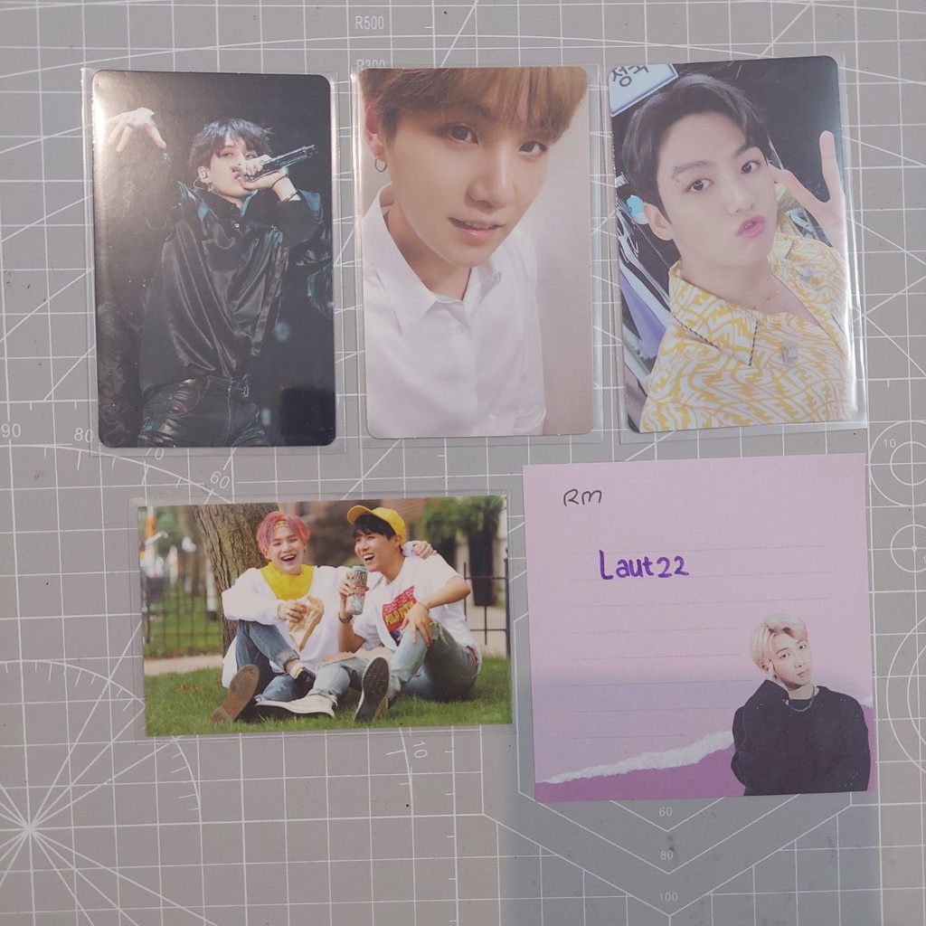 [OFFICIAL] PHOTOCARD BTS BLURAY EUROPE YOONGI BR EU SUGA LY LOVE YOURSELF BLU-RAY | MEMORIES 2019 ME