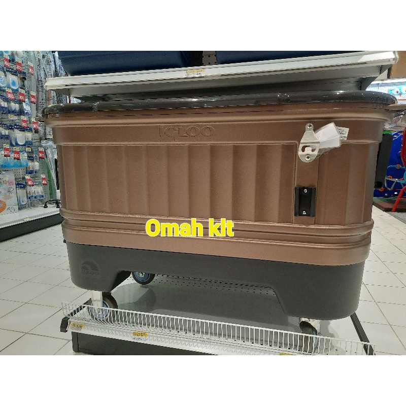 coller box igloo party bar 118 ltr wadah pendingin igloo dengan roda